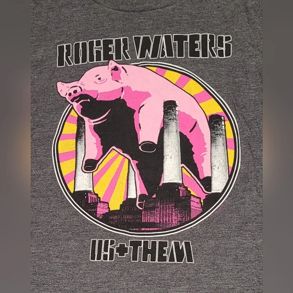 Roger Waters ~ Us & Them Tee ~ Womens XL - Picture 2 of 3